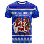 Civil Rights Leaders Christmas T shirt Pattern Vintage Retro Black History Freedom Art