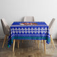 Civil Rights Leaders Christmas Tablecloth Pattern Vintage Retro Black History Freedom Art