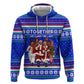 Civil Rights Leaders Christmas Zip Hoodie Pattern Vintage Retro Black History Freedom Art