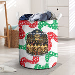 Civil Rights Leaders Christmas Laundry Basket Vintage Black History Hope Freedom Art