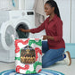 Civil Rights Leaders Christmas Laundry Basket Vintage Black History Hope Freedom Art