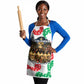 Civil Rights Leaders Christmas Apron Vintage Black History Hope Freedom Art