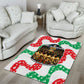 Civil Rights Leaders Christmas Area Rug Vintage Black History Hope Freedom Art
