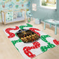 Civil Rights Leaders Christmas Area Rug Vintage Black History Hope Freedom Art