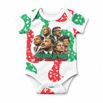 Civil Rights Leaders Christmas Baby Onesie Vintage Black History Hope Freedom Art