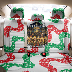 Civil Rights Leaders Christmas Back Car Seat Cover Vintage Black History Hope Freedom Art
