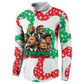 Civil Rights Leaders Christmas Button Sweatshirt Vintage Black History Hope Freedom Art