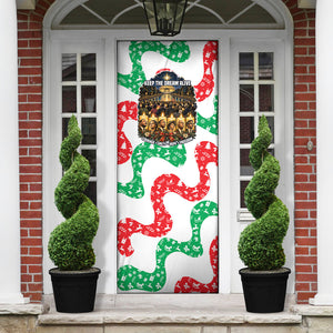 Civil Rights Leaders Christmas Door Cover Vintage Black History Hope Freedom Art