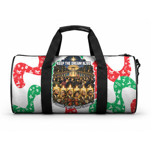 Civil Rights Leaders Christmas Duffle Bag Vintage Black History Hope Freedom Art