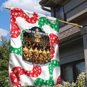 Civil Rights Leaders Christmas Garden Flag Vintage Black History Hope Freedom Art