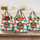 Civil Rights Leaders Christmas Grocery Bag Vintage Black History Hope Freedom Art