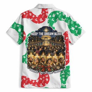 Civil Rights Leaders Christmas Hawaiian Shirt Vintage Black History Hope Freedom Art