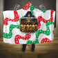 Civil Rights Leaders Christmas Hooded Blanket Vintage Black History Hope Freedom Art