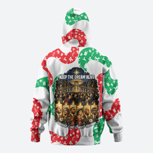 Civil Rights Leaders Christmas Hoodie Vintage Black History Hope Freedom Art