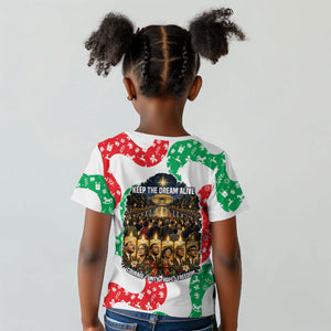 Civil Rights Leaders Christmas Kid T shirt Vintage Black History Hope Freedom Art