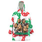 Civil Rights Leaders Christmas Kid Wearable Blanket Hoodie Vintage Black History Hope Freedom Art
