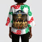 Civil Rights Leaders Christmas Kimono Sleeve Blouse Vintage Black History Hope Freedom Art