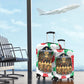 Civil Rights Leaders Christmas Luggage Cover Vintage Black History Hope Freedom Art