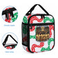 Civil Rights Leaders Christmas Lunch Bag Vintage Black History Hope Freedom Art