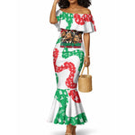 Civil Rights Leaders Christmas Mermaid Dress Vintage Black History Hope Freedom Art