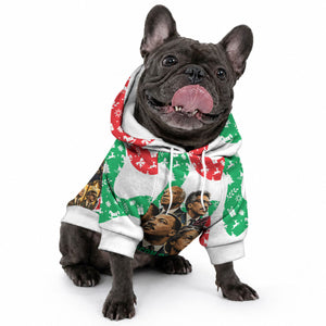Civil Rights Leaders Christmas Pet Hoodie Vintage Black History Hope Freedom Art