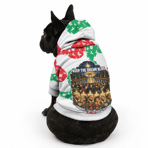 Civil Rights Leaders Christmas Pet Hoodie Vintage Black History Hope Freedom Art