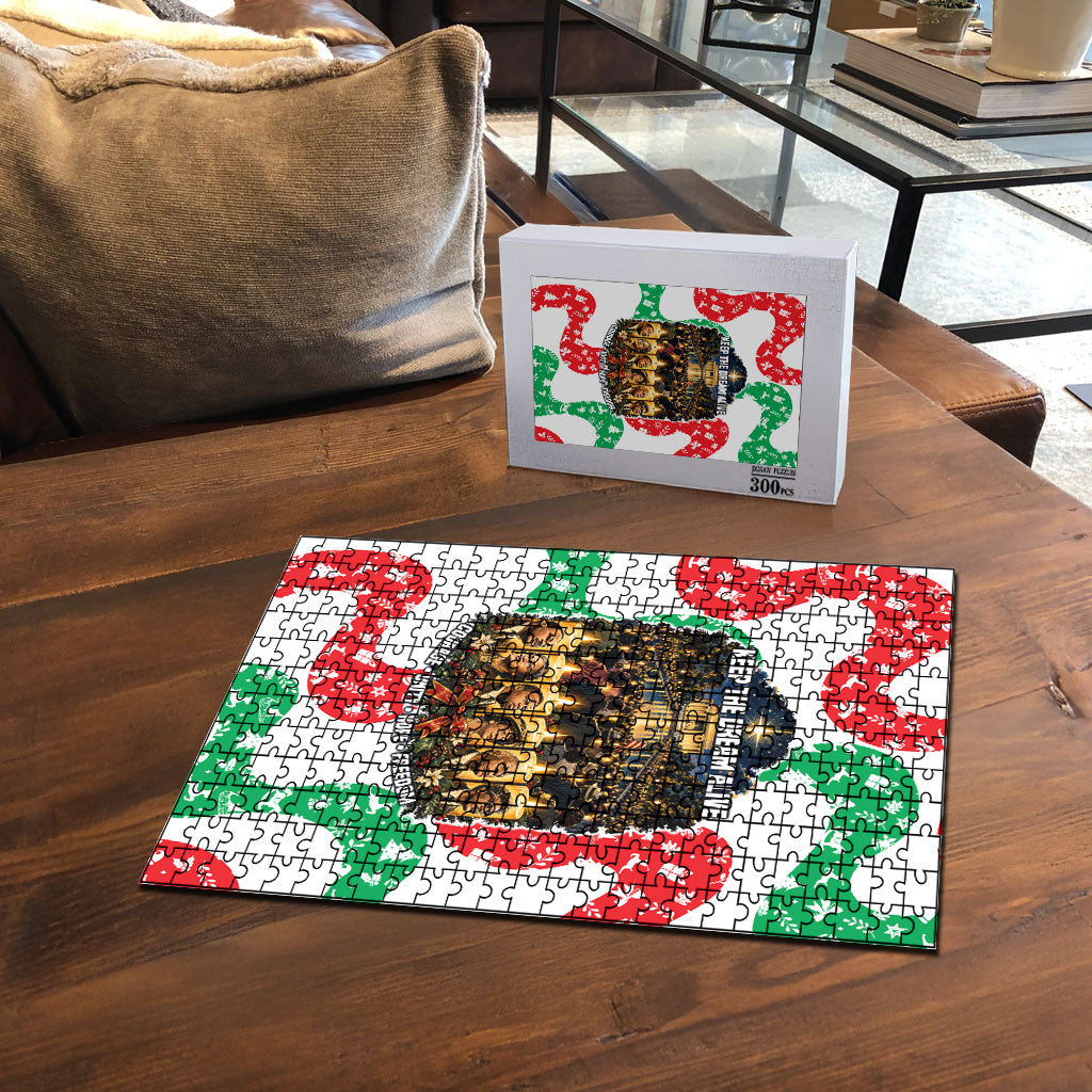 Civil Rights Leaders Christmas Puzzle Vintage Black History Hope Freedom Art