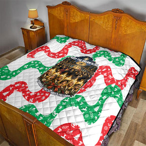 Civil Rights Leaders Christmas Quilt Vintage Black History Hope Freedom Art