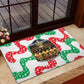 Civil Rights Leaders Christmas Rubber Doormat Vintage Black History Hope Freedom Art