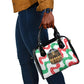 Civil Rights Leaders Christmas Shoulder Handbag Vintage Black History Hope Freedom Art