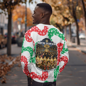 Civil Rights Leaders Christmas Sweatshirt Vintage Black History Hope Freedom Art