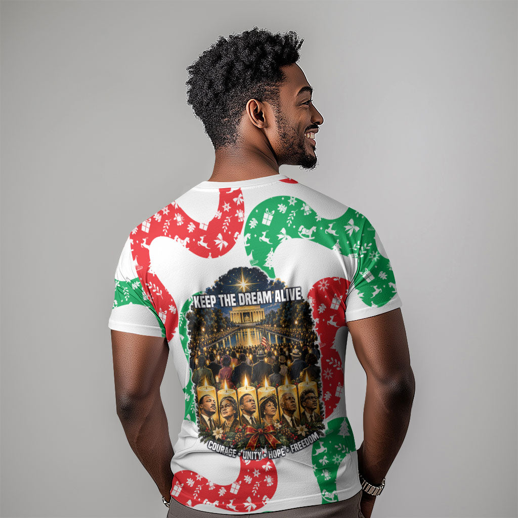 Civil Rights Leaders Christmas T shirt Vintage Black History Hope Freedom Art