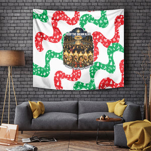 Civil Rights Leaders Christmas Tapestry Vintage Black History Hope Freedom Art