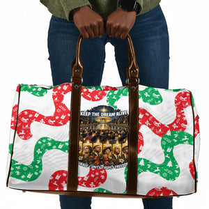 Civil Rights Leaders Christmas Travel Bag Vintage Black History Hope Freedom Art