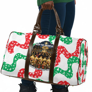 Civil Rights Leaders Christmas Travel Bag Vintage Black History Hope Freedom Art