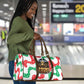 Civil Rights Leaders Christmas Travel Bag Vintage Black History Hope Freedom Art