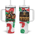 Civil Rights Leaders Christmas Tumbler With Handle Vintage Black History Hope Freedom Art