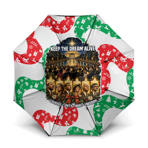 Civil Rights Leaders Christmas Umbrella Vintage Black History Hope Freedom Art