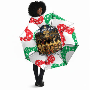 Civil Rights Leaders Christmas Umbrella Vintage Black History Hope Freedom Art
