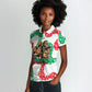 Civil Rights Leaders Christmas Women Polo Shirt Vintage Black History Hope Freedom Art