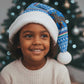 Equatorial Guinea Christmas Santa Hat Nzalang Noel Eagle Flag Snowflakes - African Pride