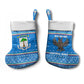 Equatorial Guinea Christmas Stocking Nzalang Noel Eagle Flag Snowflakes - African Pride