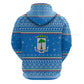 Equatorial Guinea Christmas Hoodie Nzalang Noel Eagle Flag Snowflakes - African Pride