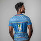 Equatorial Guinea Christmas T shirt Nzalang Noel Eagle Flag Snowflakes - African Pride