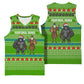 Equatorial Guinea Christmas Basketball Jersey Santa Gorilla Gift Basket - African Pride