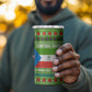 Equatorial Guinea Christmas 4 in 1 Can Cooler Tumbler Santa Gorilla Gift Basket - African Pride