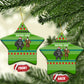 Equatorial Guinea Christmas Ceramic Ornament Santa Gorilla Gift Basket - African Pride