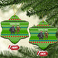 Equatorial Guinea Christmas Ceramic Ornament Santa Gorilla Gift Basket - African Pride