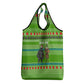 Equatorial Guinea Christmas Grocery Bag Santa Gorilla Gift Basket - African Pride