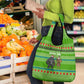 Equatorial Guinea Christmas Grocery Bag Santa Gorilla Gift Basket - African Pride
